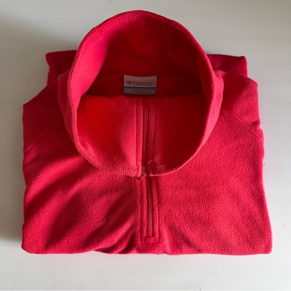 Women’s Columbia Fleece Half Zip Sweater Small EUC - Picture 10 of 10
